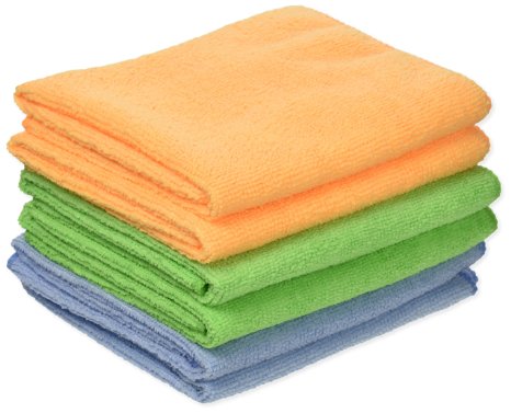 Detailer's Choice 3-606 Microfiber Cleaning Cloth Roll - 6-Pack