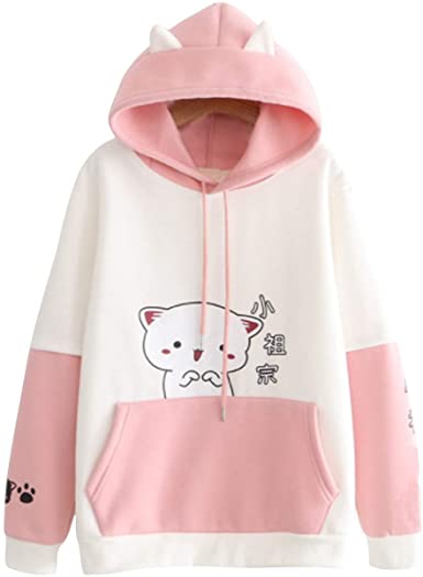 CRB Fashion Womens Girls Teens Teenagers Kawaii Cute Bunny Bear Sweater Hoodie Top Shirt Sweatshirt