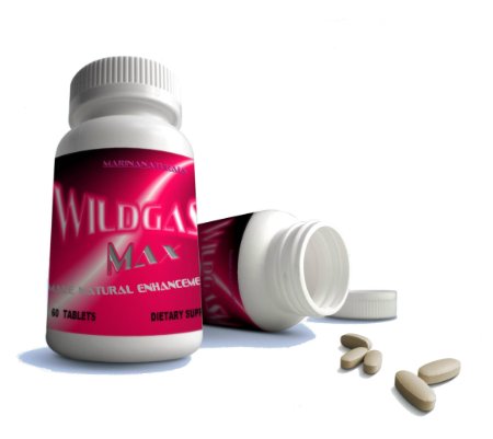 WILDGASM Natural Female Pills. Drive, Desire, Mood, and Energy Enhancer. 60 Tablets