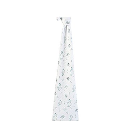 aden   anais Classic Single Swaddle, Under The Sea, 1 Pack