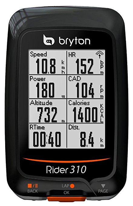 Bryton Rider 310T - Cycle Computer with GPS