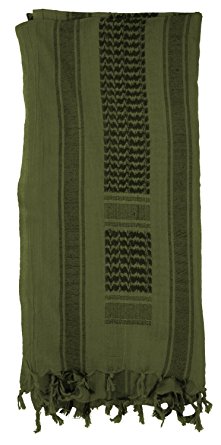 Mato & Hash JUMBO Military Shemagh 100% Cotton Desert Keffiyeh Scarf Wrap 75X38"