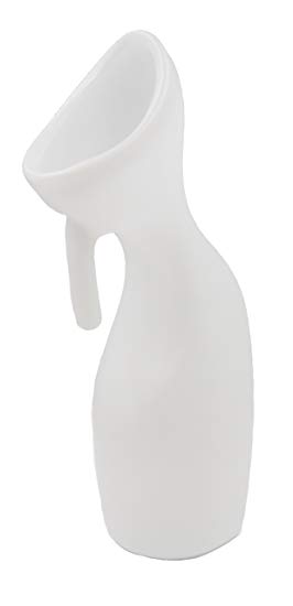 Healthstar Contoured Female Urinal, Easy Clean Urination Device for Women
