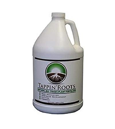 Tappin' Roots 1 Gallon Natural All Stages Fertilizer Food Liquid Concentrated Nutrient Solution Organic Roots Accelerator for Plant, Vegetables and hydroponics