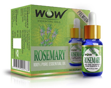 WOW Essential Oils Rosemary Oil Pack Of 1