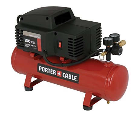 PORTER-CABLE C2025 150 PSI 2.5 Gal Oil-Free Hotdog Compressor