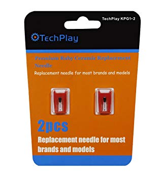 TechPlay pack of 2, Roby needle for Turntables