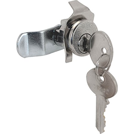 Defender Security S 4125 Mail Box Lock, Counter Clockwise Rotation, 5 Pin, Nickel Plated, Pack of 1