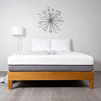 Milliard Memory Foam Mattress - Flippable for Firm and Soft Sides - 10 inch Plus Topper Inside (Queen)