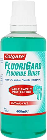 Colgate Fluorigard Daily Alcohol Free Rinse (400ml) - Pack of 2