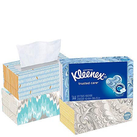 Trusted Care Everyday, 144 Tissues per Box, 8 Boxes