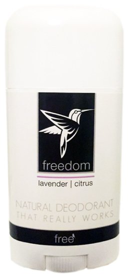 Freedom Stick Deodorant I All Day Natural Odor Protection I Aluminum & Paraben Free I Tested & Loved by Cancer Survivors, Busy Execs, Military Personnel, Athletes, Healthy Moms & Kids- Lavender Citrus