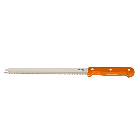 Ginsu Essential Series Orange Stainless Steel Original Slicer and Carving Knife, 04850OSDS