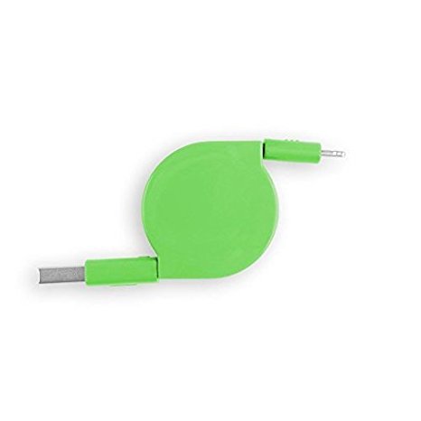 Cyberguys Apple MFi Certified 2 ft (Retractable) Lightning 8 Pin to USB Charge and Sync Cable for iPhone iPhone 5/6/6s/Plus/iPad Mini/Air/Pro, Great for travel, Lifetime Guarantee