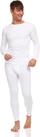 Thermal underwear for men Fleece Long Johns Cold-Weather Base Layer Top & Bottom