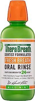 TheraBreath Oral Rinse - Stops All Bad Breath, 16 fl oz