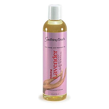 Soothing Touch Bath and Body Oil Lavender 8oz