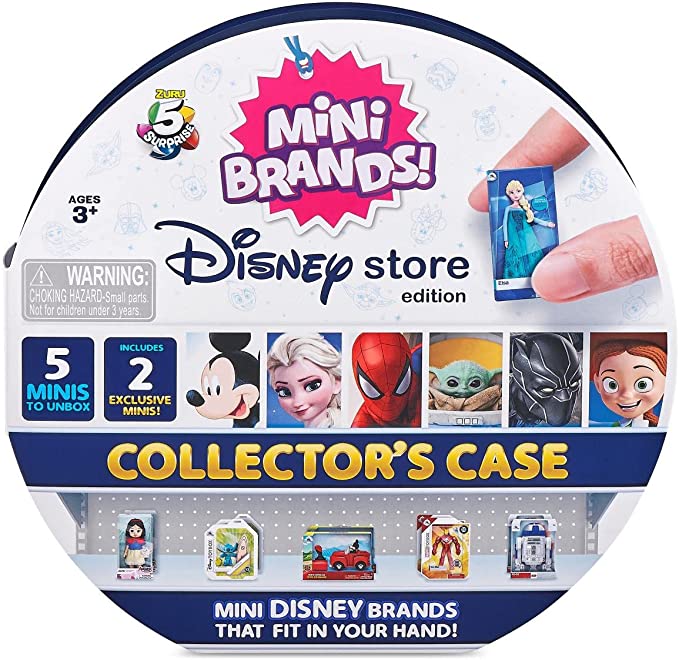 ZURU 5 Surprise Disney Store Mini Brands Collectors Case, Multicolo