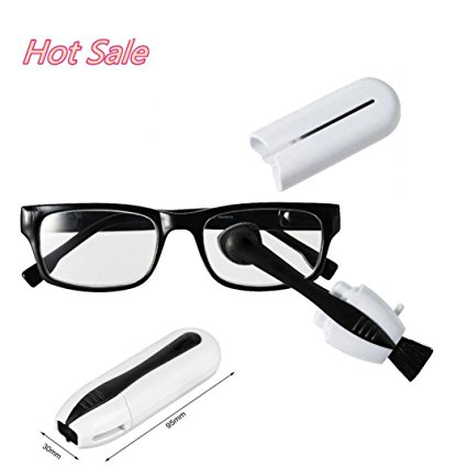 Hongxin Microfiber Mini Sun Glasses Eyeglass Brush Cleaner Cleaning Spectacles Tool Clean Brush Glasses Tool