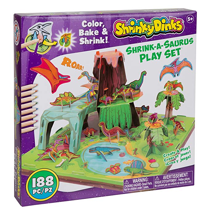 Shrinky Dinks Shrink A Saurus Play Set