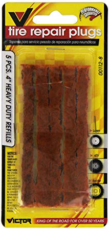 Victor 22-5-00112-8 Brown Tire Repair Plug - 5 Piece