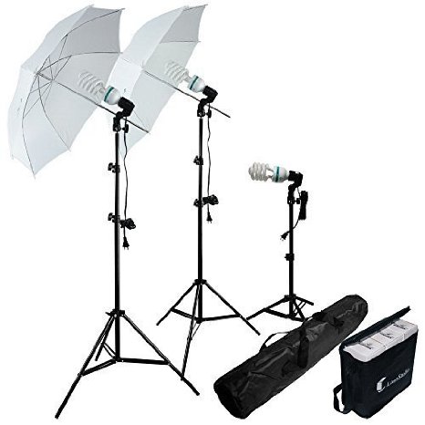 Photography Photo Portrait Studio 600W Day Light Umbrella Continuous Lighting Kit by LimoStudio LMS103