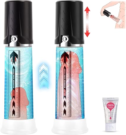 Manual Penis Pump Penis Enlarger - Male Sex Toys Penis Enlargement Extend Pumps & Enlargers to Enlarge Penis and Improve Erection for Men Adult Toys & Games, Only Need One Hand to Operate