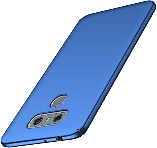 Tianyd LG G6 Case, [Ultra-Thin] Materials Ultra-Thin Protective Cover for LG G6 (Smooth Blue)
