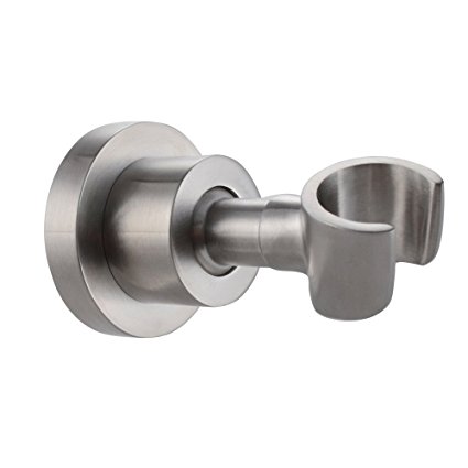 KES Solid Heavy Shower Head Bracket Holder Adjustable Wall Mount, Brushed SUS304 Stainless Steel, C214-2