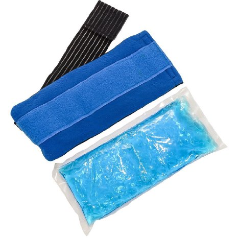 Hot Cold Therapy Soft Wrap with Removable Gel Ice Pack
