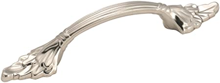 Amerock BP1330G9 Natural Elegance 3 in (76 mm) Center-to-Center Sterling Nickel Cabinet Pull