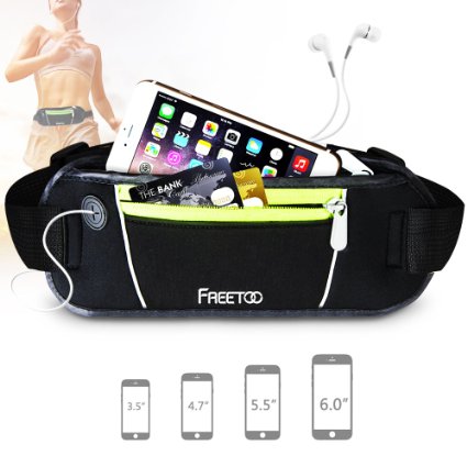 Running Belt Freetoo Workout Fanny Pack Running Bag for Iphone 6s Plus6 Plus6s6galaxy S5s6note 45