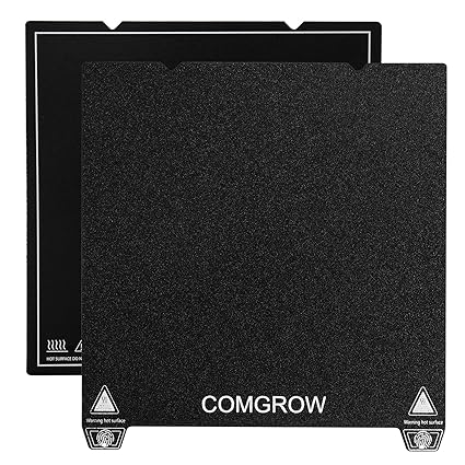 Ender 3 V3 SE Double Sided Magnetic Heated Bed, PEI Sheet and Magnetic Sticker with Adhesive 235*235mm for Creality K1/Ender 3 V3 KE/Ender 3/Ender 3 Pro/Ender 3 V2/Ender 3 V2 Neo/Ender 3 Neo/CR-10 SE