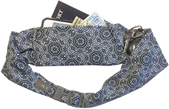 BANDI Large Pocket Belt Holds Phone for Running, Travel, Medical, Adjustable Fit, Comfortable