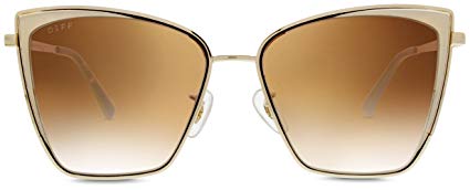 Diff Eyewear - Becky - Designer Cat Eye Sunglasses - 100% UVA/UVB