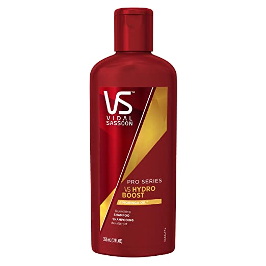 Vidal Sassoon Pro Series Hydro Boost Quenching Shampoo, 12 Fluid Ounce