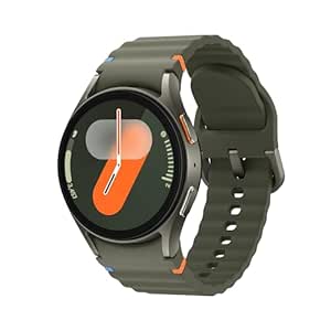 Samsung Galaxy Watch 7 (40mm, Green, BT) with 3nm Processor | Dual GPS | Sapphire Glass & Armour Aluminum | 5ATM & IP68 | HR, SpO2, BP & ECG Monitor