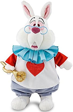 Disney Alice In Wonderland Exclusive 15 Inch Deluxe Plush Figure White Rabbit