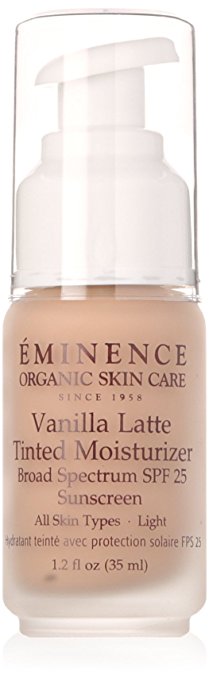 Eminence Vanilla Latte Tinted Moisturizer SPF 25, 1.2 Ounce