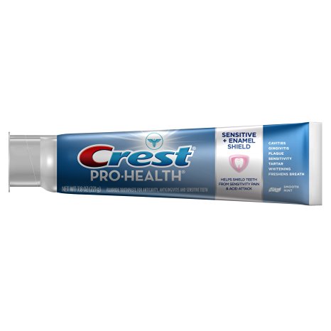 Crest Pro-Health Sensitive   Enamel Shield Smooth Mint Toothpaste 7.8 Oz (Pack of 4)