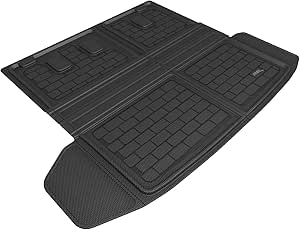 3D MAXpider Custom Fit KAGU Cargo Liner (BLACK) Compatible with HONDA PILOT 2023 - Cargo Liner