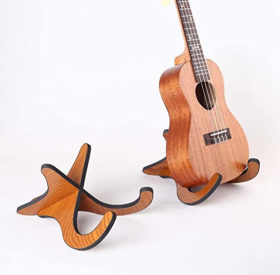 Kadence Ukulele Stand, Violin Stand, Instrument Stand, Folding Portable Stand for Ukelele, Mandolins and Violin USTD