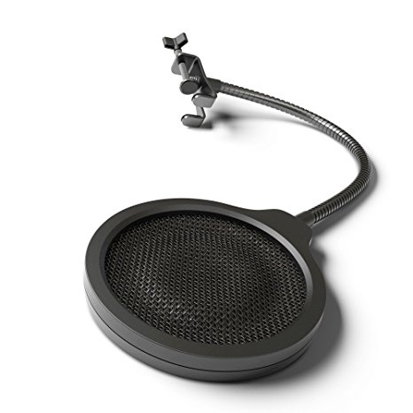 Auphonix 4-Inch Pop Filter For Radius Shock Mount and Blue Yeti Microphone