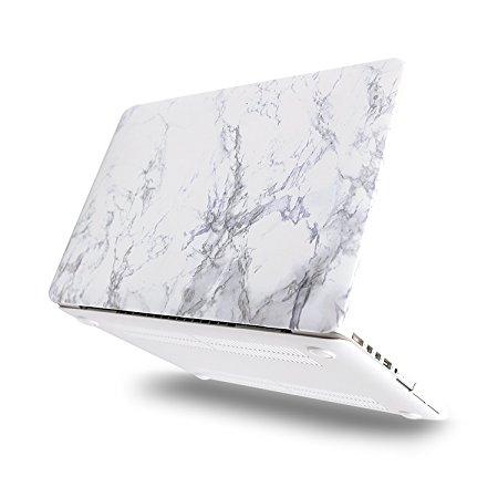 Mosiso Plastic Hard Case Cover Only for MacBook Pro 13 Inch with Retina Display No CD-ROM (A1502/A1425, Version 2015/2014/2013/end 2012), Marble Pattern