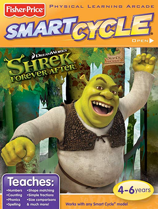 Fisher-Price Smart Cycle [Old Version] Shrek Forever After Software Cartridge