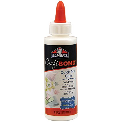 ELMERS Craftbond Quick Dry Glue, 4 Oz (E6001)