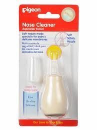 Pigeon Nose Cleaner Aspirador Nasal Soft Nozzle Made Specially for Baby's Delicates Membrane