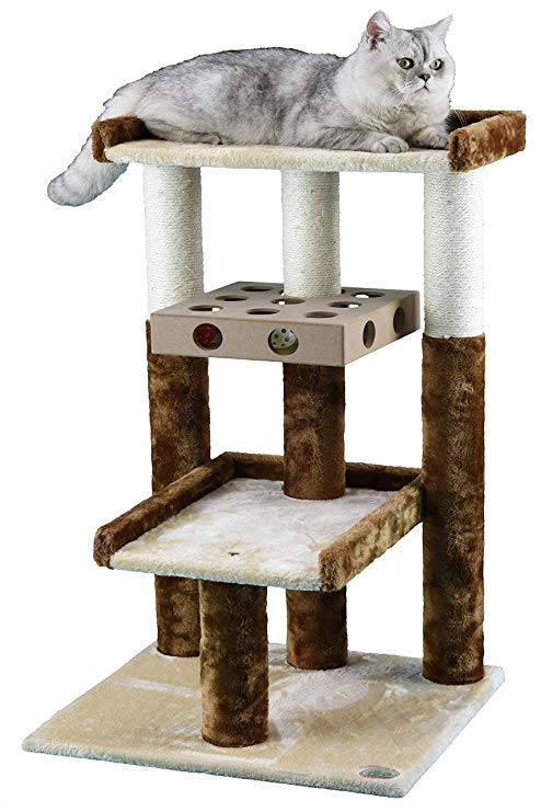 Go Pet Club IQ Busy Box Cat Tree