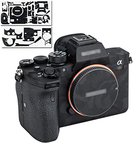 Camera Body Skin Protector for Sony A7R IV Alpha 7R IV A7RM4 ILCE-7RM4, Anti-Scratch Camera Skin Sticker Protective Wrap Around Edges Cover