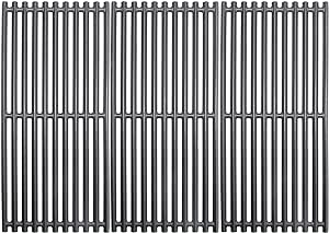 Hongso 17 inch Top Piece Cast Iron Grates for Charbroil Professional, Signature and Commercial Series Tru-Infrared 3 Burner Models, 463242515 466242515 466242516 463367016 463242516, G466-0025-W1A
